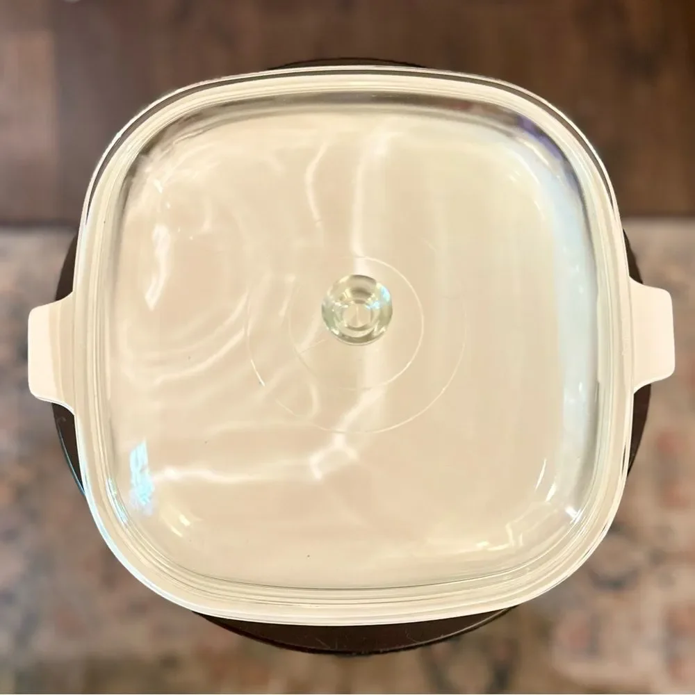 Vintage CorningWare Amber Waves of Grain Limited Ed. Casserole W-10-B with Lid